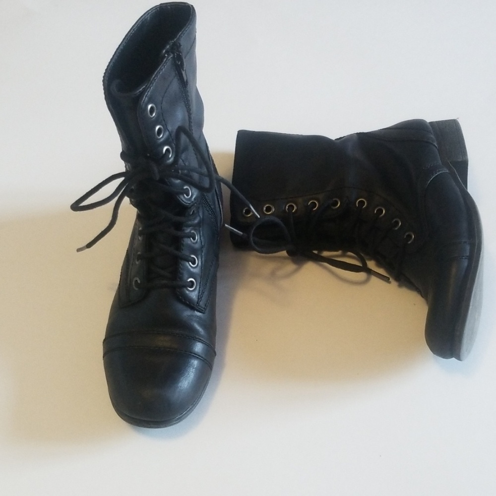 Black Combat Boots